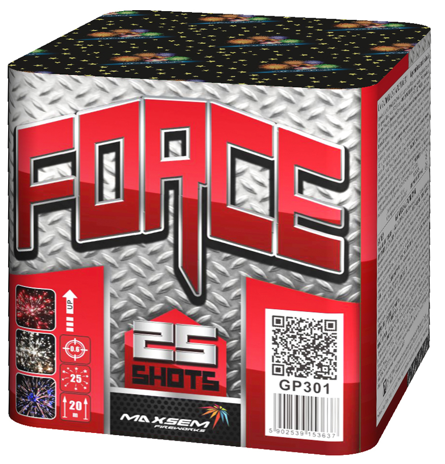 GP301, Батареи салютов "Force" 