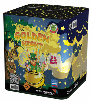 M1261 Батареи салютов GOLDEN NIGHT 30мм/25выст. (4/1)